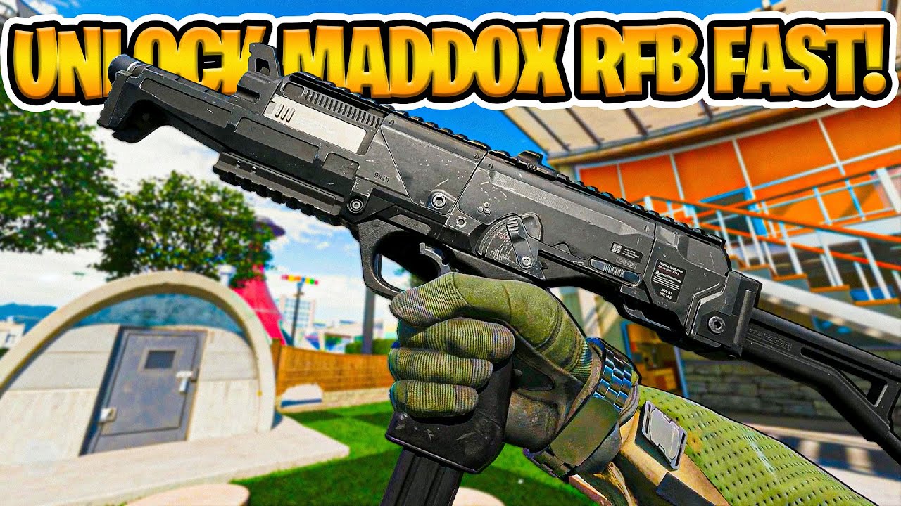 Как быстро открыть новый «MADDOX RFB» в BO7!
