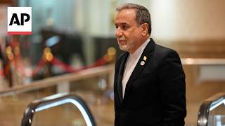 Iran says the Strait of Hormuz is 'suffering' from the US blockade