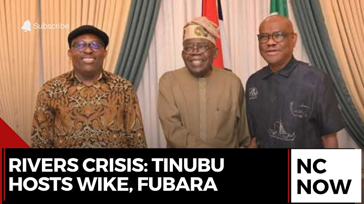 Rivers Political Crisis: Tinubu Hosts Wike, Fubara in Closed-Door Peace Talks