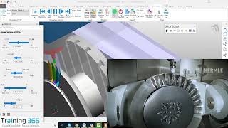 PowerMill 5 Axis Blisks Machining