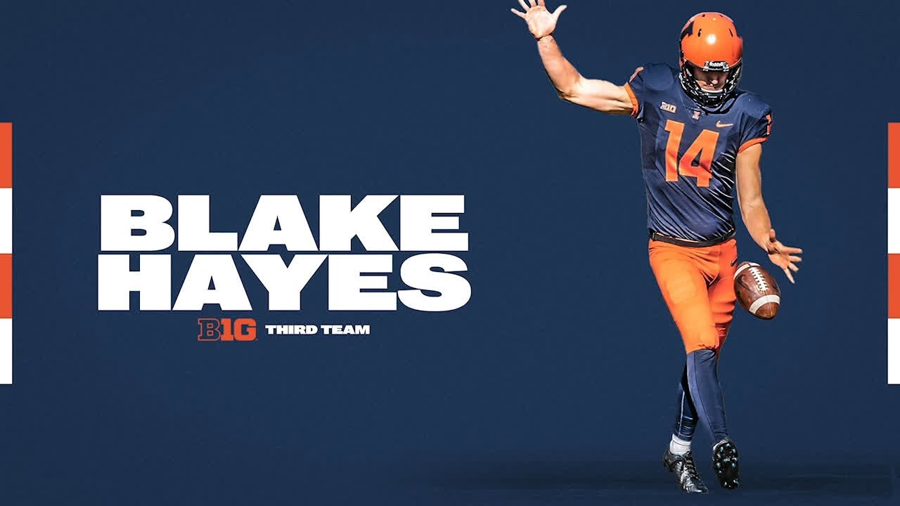 Blake Hayes - 2020 All-B1G 3rd Team