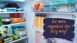 Genius Fridge Hack! 🧊 Try This Rotating Fridge Organizer to Save Space & Stop Food Waste 🍯