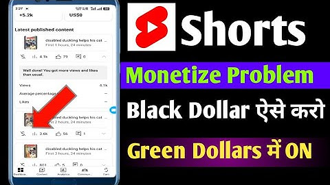 youtueb shorts channel monetization problem solved || shorts video monetization on nhi ho rha,,,