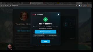 ESLFLIX Website Builder - How to Book a Lesson