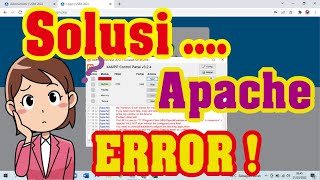 Trik Cepat Atasi Apache Xampp ERROR | Tutorial Aplikasi Beesmart dan Puspendik CBT 2022