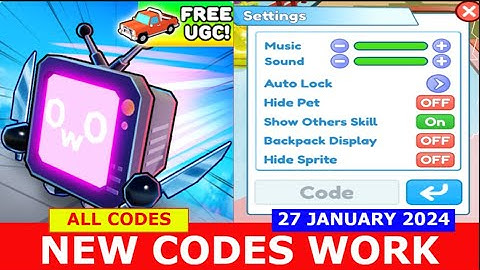 *NEW UPDATE CODES* [New Mine] Clicker Mining Simulator ROBLOX | ALL CODES | JANUARY 27, 2024