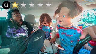 Chucky Uber Disguise PRANK !!! (GONE EXTREMELY WRONG)