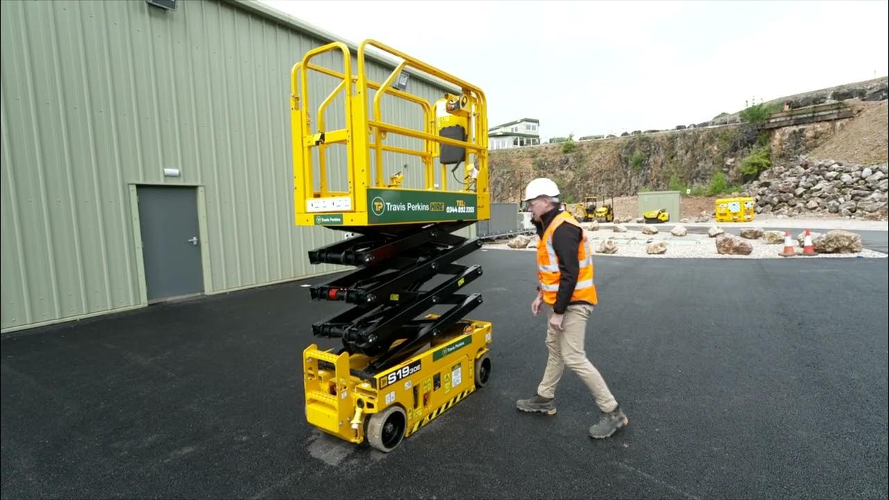 Travis Perkins Hire Scissor Lift 2023 YouTube