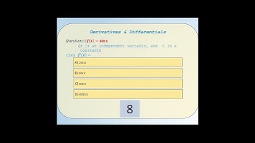Short Video Derivatives and Differentials - 003