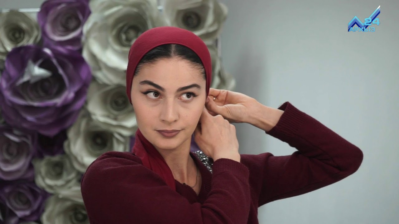 как завязать платок чурбан
