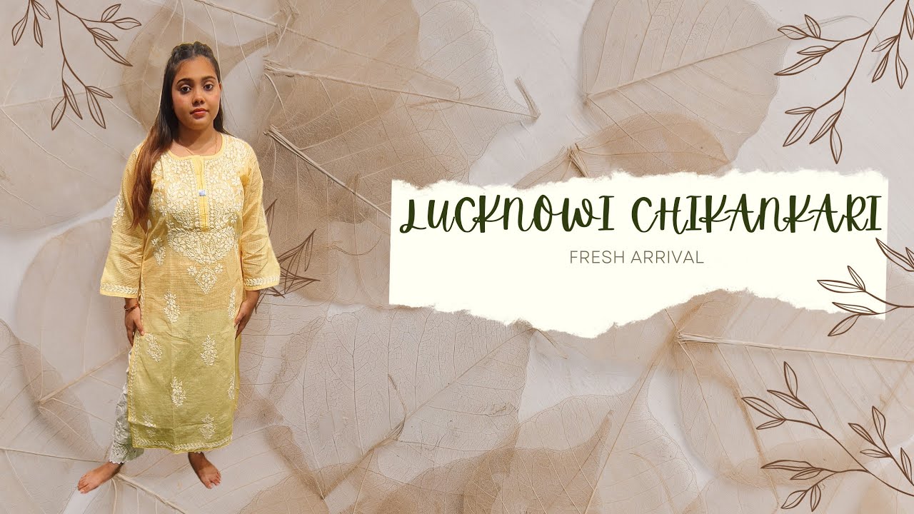 Exclusive Lucknowi chikankari dress with intricate ghaspatti work. 100%  dyeable to any colour. Delivery available pan india and… | Instagram