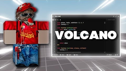 [100% UNC] Roblox Executor "Volcano" Web Exploit Working 2025 *FREE*