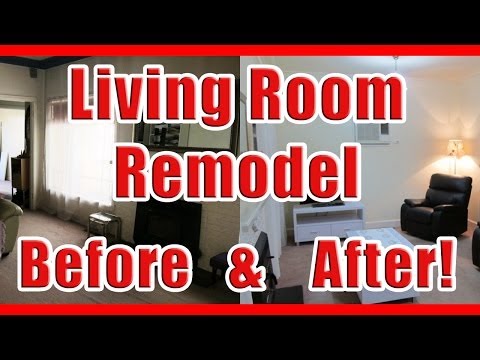 Remodel Living Room (Step by Step Painting Living Room)