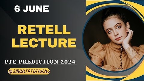 PTE RETELL LECTURE June 2024 ||  Retell lecture Templates June 2024