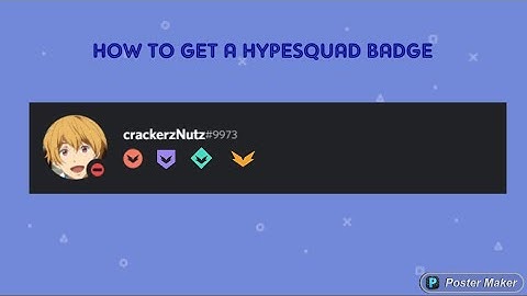 HOW TO GET THE HYPESQUAD BADGE- HOW TO JOIN HYPESQUAD DISCORD (Easy Tutorial) wELCOME tO mY cHANNEL