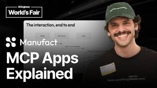 MCP Apps: Primitives, discovery, and the Future of Software - Pietro Zullo, Manufact, Inc screenshot 5