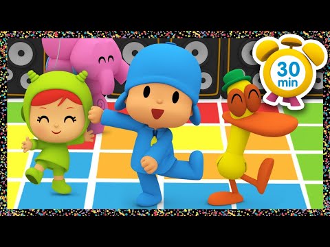 🕺🎶POCOYO's DANCE 🕺🎶 + Nursery Rhymes & Baby Songs [ 30 minutes ] - Pocoyo