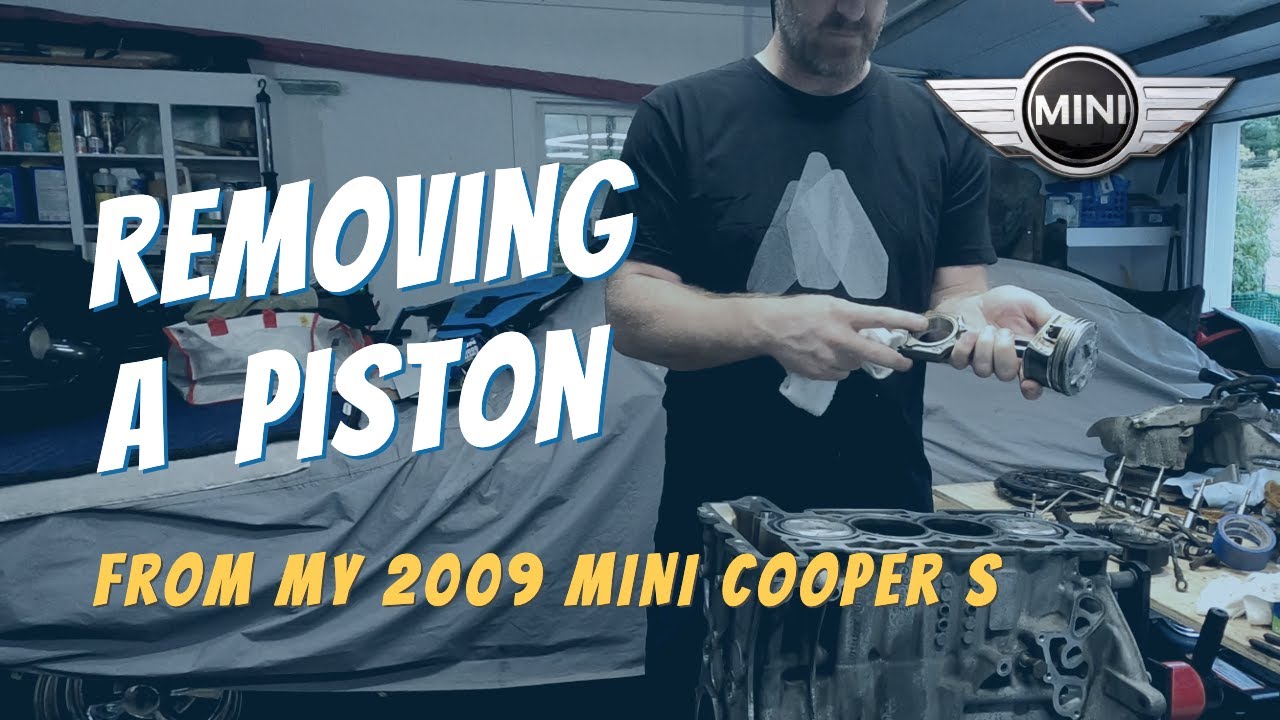 Removing the Damaged Piston from my 2009 Mini Cooper S Engine YouTube