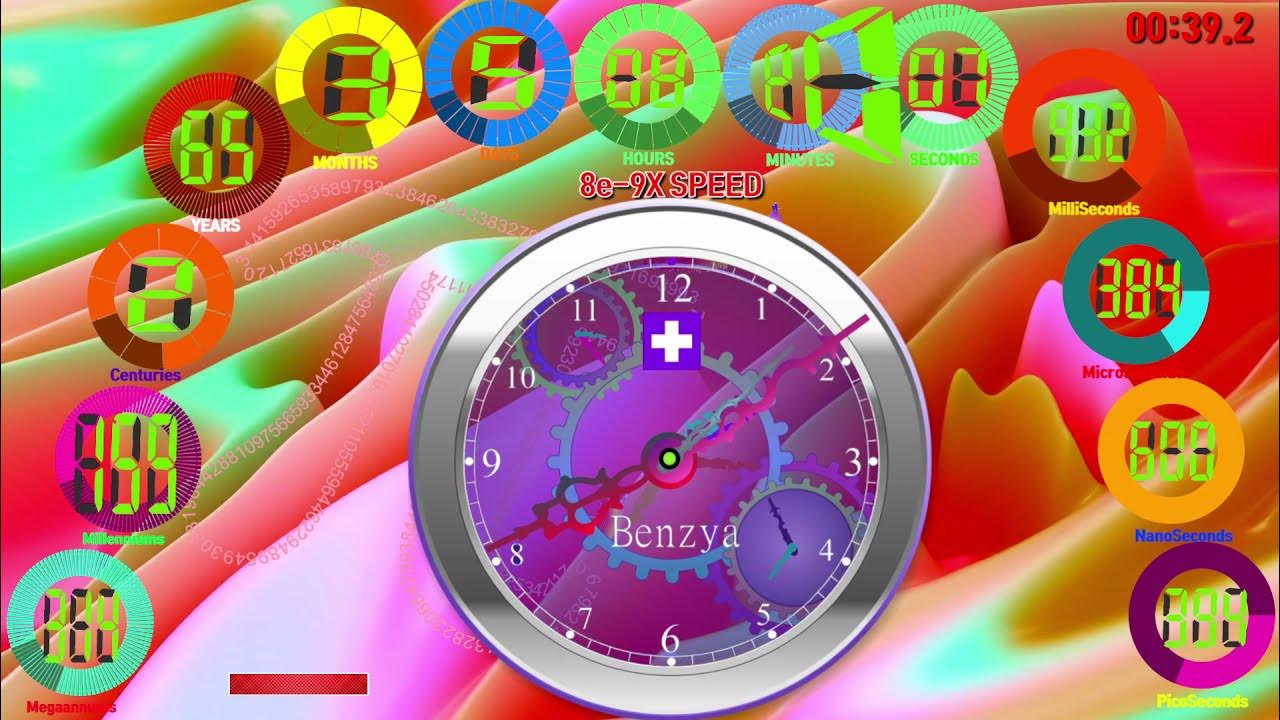 314,159,265/3/5 897 932 ms 384 µs 626 ns 433 ps timer countdown alarm