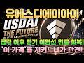 [유에스디에이아이 코인] 급락 이후 단기 이평선 위로 회복! 이 가격을 지키느냐가 관건!