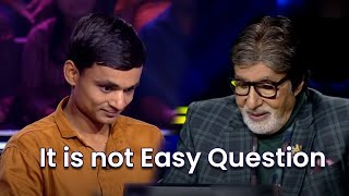 Hard Question for 1 Crore | Kaun Banega Crorepati S-14 2022 | KBC | Amithabh Bachan | Sony Liv screenshot 4
