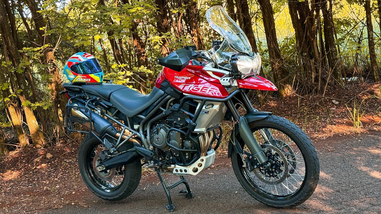 紅 THIS IS MY NEW BIKE! TIGER 800 XCA - YouTube