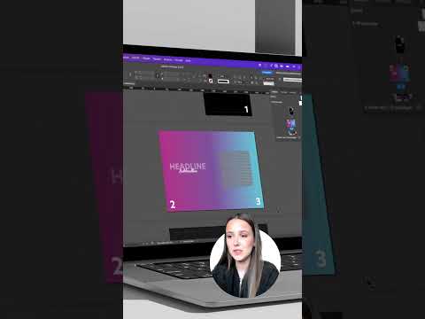 Seitenzahlen einfügen bei adobe InDesign - fastest Tutorial #shorts . ' Thumbnail'