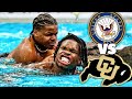 Navy seals challenge colorado football water training