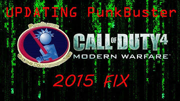 How to Update Punkbuster COD4 2015