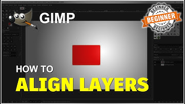 Gimp How To Align Layers Tutorial