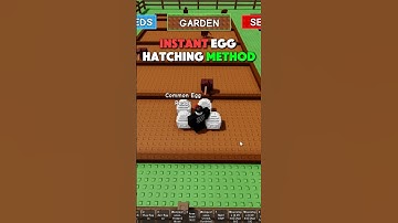 😱 INSTANT EGG HATCHING METHOD in Grow a Garden! #growagarden
