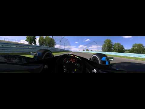 iRacing Motion Cockpit View Plug-In: Dallara IndyCar at Watkins Glen Boot (3 Screens)