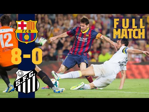 FULL MATCH: Barça 8 - 0 Santos (2013) WHEN THE BLAUGRANA SCORED EIGHT AT THE CAMP NOU!