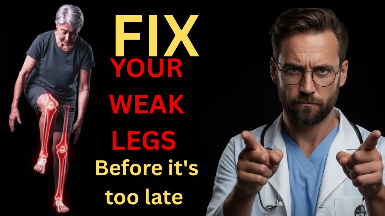Fix your weak legs before it's too late