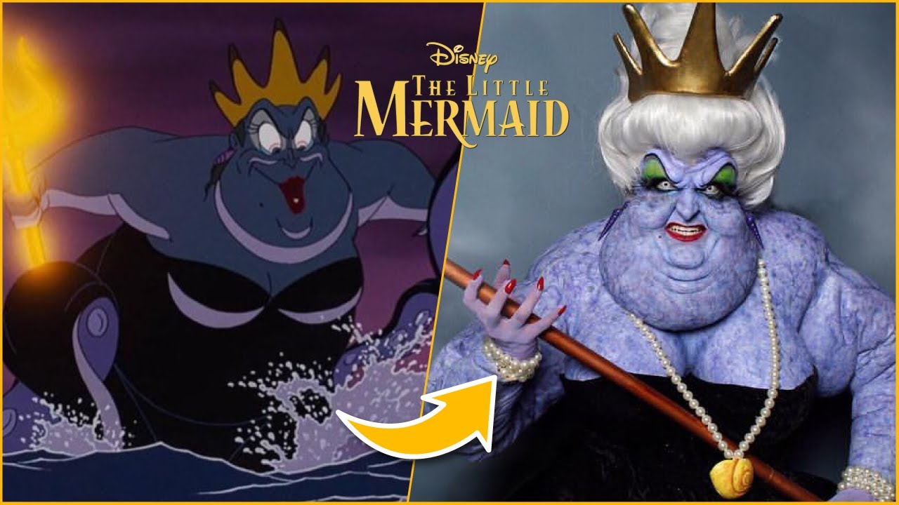 Little Mermaid Characters In Real Life! Top 10 Cosplay! YouTube