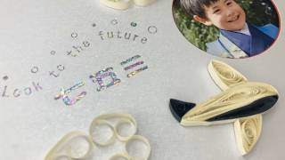 写真台紙 - 七五三 希 - の作り方　イズミダイシ