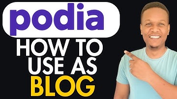 HOW TO USE PODIA AS A BLOG,PODIA WALKTHROUGH TUTORIAL