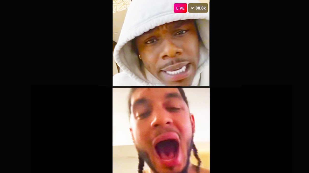 DaBaby Confronts Dani Leighs Brother on Instagram Live