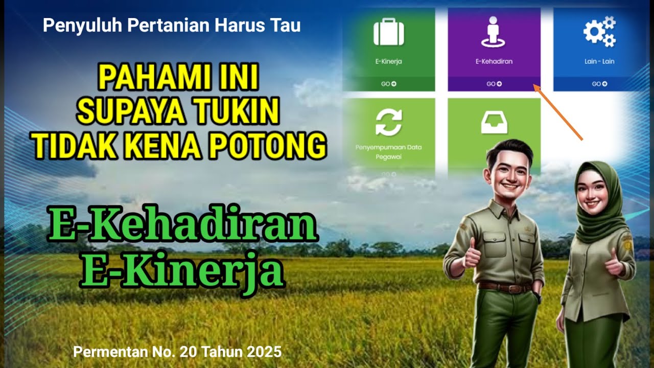 Supaya Tukin Tidak Kena Potong | PPL Harus Paham Ini | E-Kehadiran dan E-Kinerja