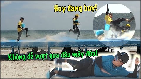 Chơi Là Chạy #12 | Thúy Ngân Thỏ Đen phấn khích làm máy tạo sóng, Thỏ Trắng bị ngã đòi đánh Bé Bỉnh