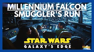 Millennium Falcon: Smugglers Run | Star Wars Galaxys Edge | Queue and Ride POV | Hollywood Studios