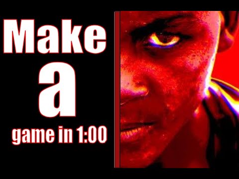 Make a game in 1 minute possible!?!?! - YouTube
