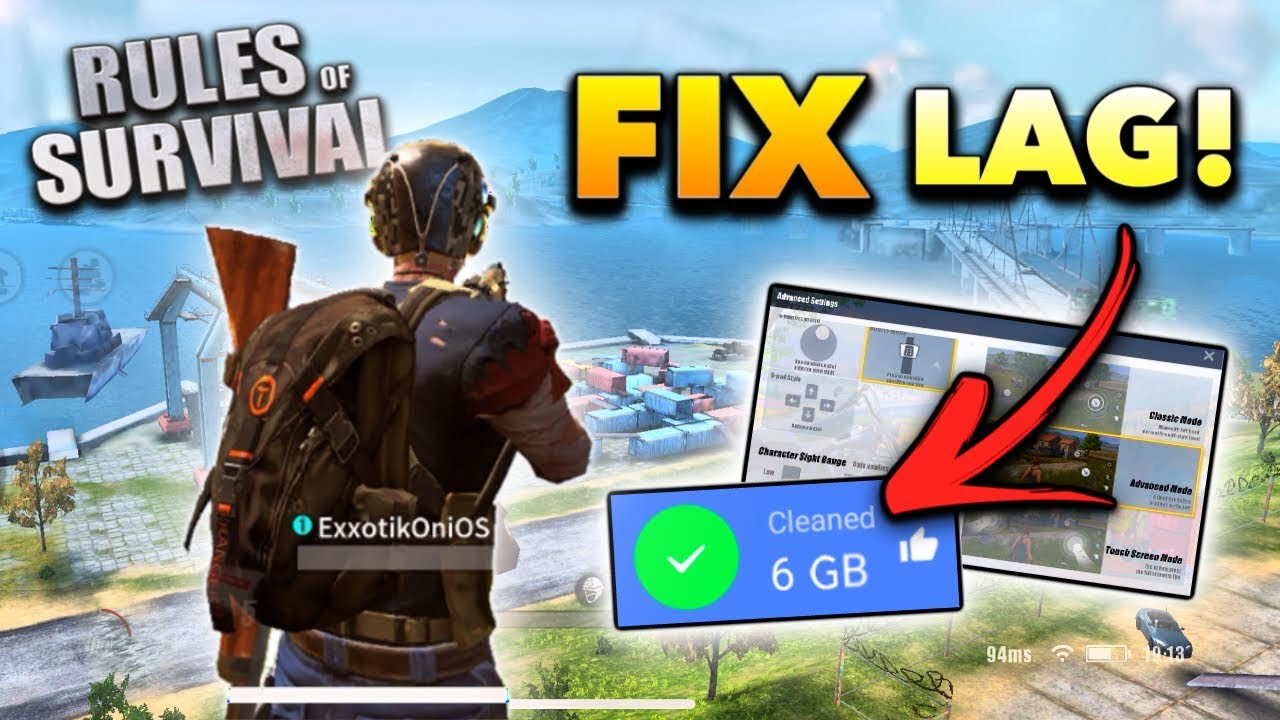 How to FIX LAG in Rules of Survival! (MAX FPS Tips and Tricks) - 