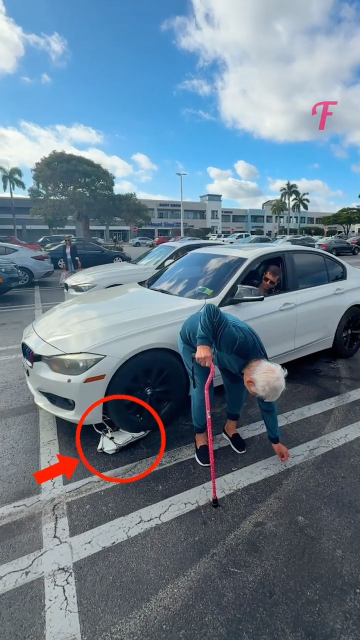 He RAN Over Her Bag and Here's What Happened! #shorts