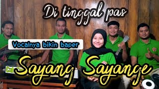 COVER Ditinggal PAS Sayang Sayange FeaT DWI MEI (Putri Bigboss New PURNAMA)