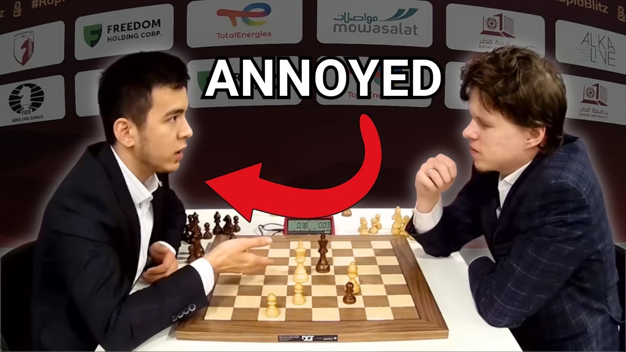 How Nodirbek Abusattorov DESTROYS THIS "Boring" Chess Opening | FIDE World Blitz 2025
