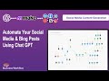 Make.com Automate Your Social Media & Blog Posts with this automation