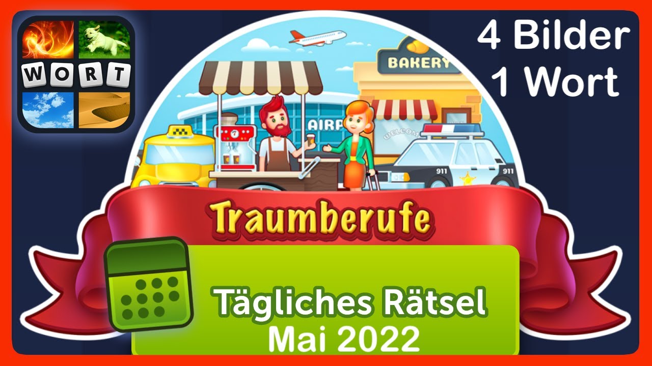 Vier Bilder Ein Wort Tägliches Rätsel Heute www.youtube.com