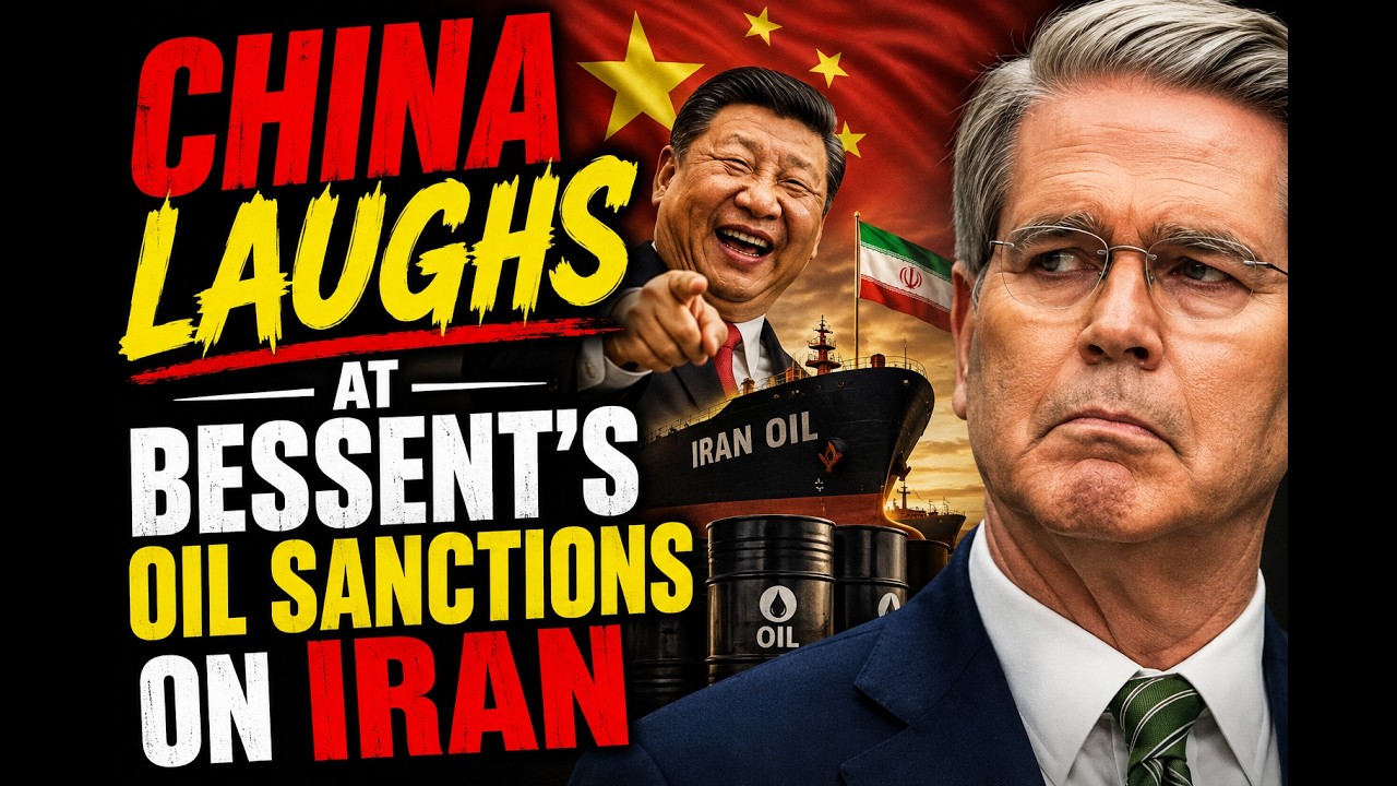 China Laughs At Bessent's Oil Sanctions On Iran