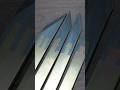 継ぎ手のようなデザインの切り出し小刀×4を作った。 #Shorts